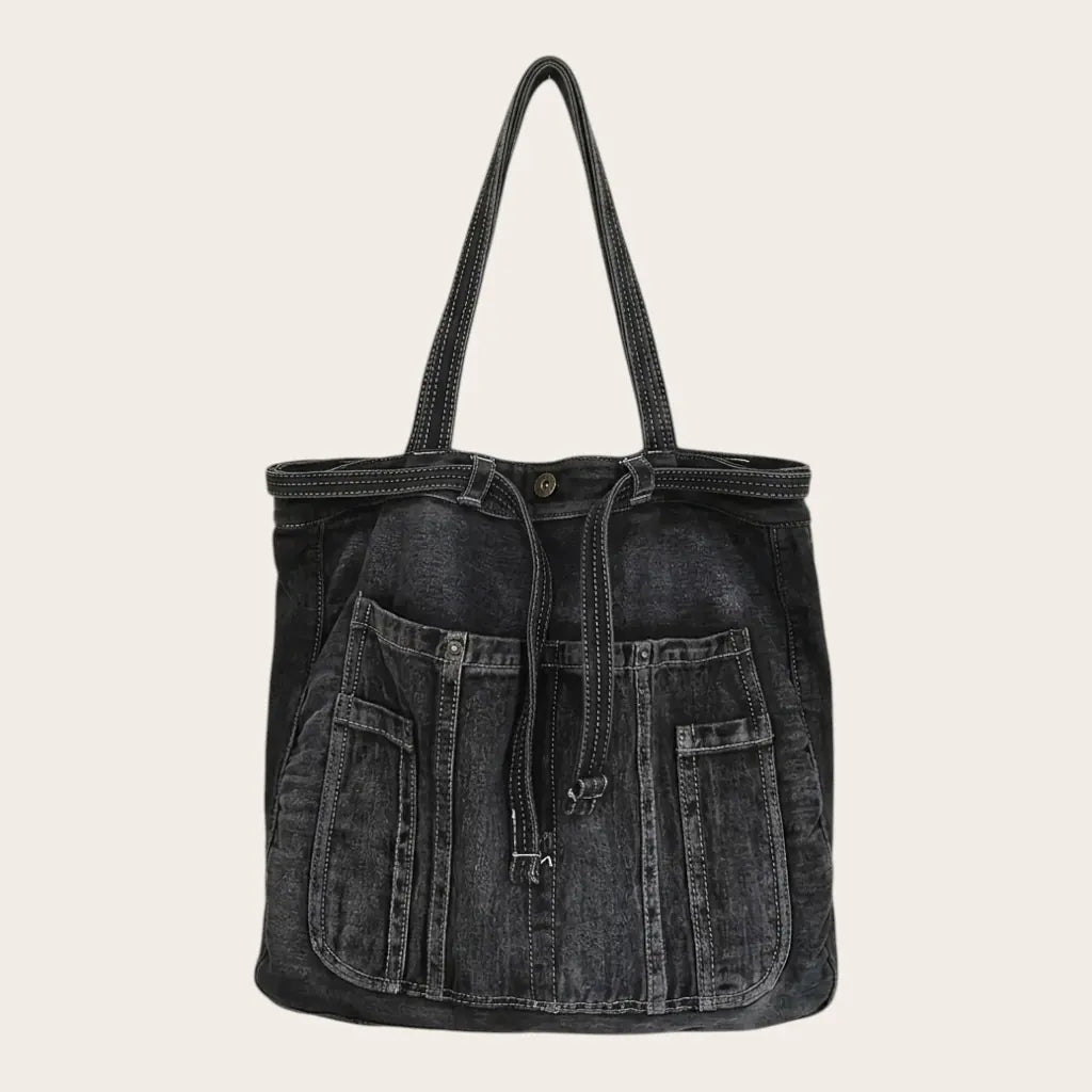 Petit tote bag en jeans
