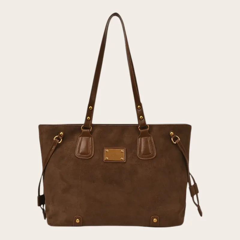 Sac cabas suédine vintage aristo