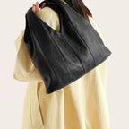 Sac hobo sellerie cuir Noir