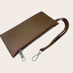 Petit sac cabas léopard Marron