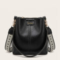 Sac seau similicuir lustré