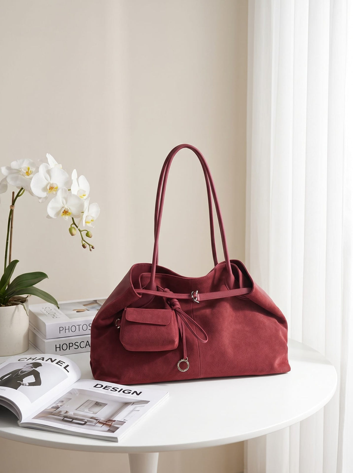 Genuine Leather Tote Shoulder Bag