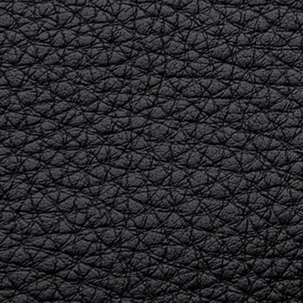 Grand sac a main en cuir grainé Noir
