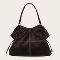 Grand sac épaule étoile surpiquer