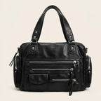 Grand sac multi-zips rock noir