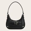 Mini sac bandoulière étoile Noir