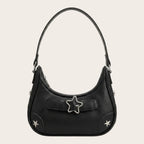 Mini sac bandoulière étoile Noir
