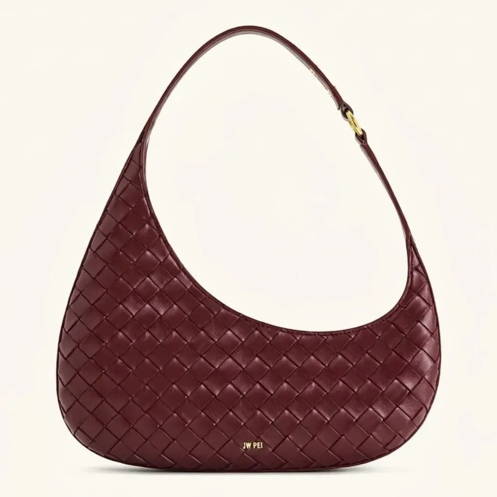Pochette tressée métallisée intrecciato | Odmar