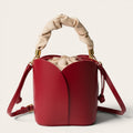 Sac seau pétale similicuir