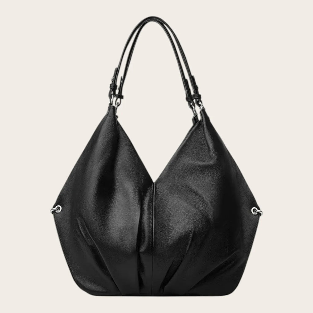 Sac a main baluchon cuir Noir