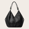 Sac a main baluchon cuir Noir