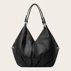 Sac a main baluchon cuir Noir