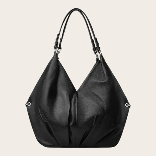 Sac a main baluchon cuir Noir
