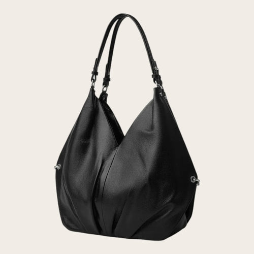Sac a main baluchon cuir Noir
