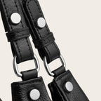 Sac a main baluchon cuir Noir