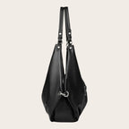Sac a main baluchon cuir Noir