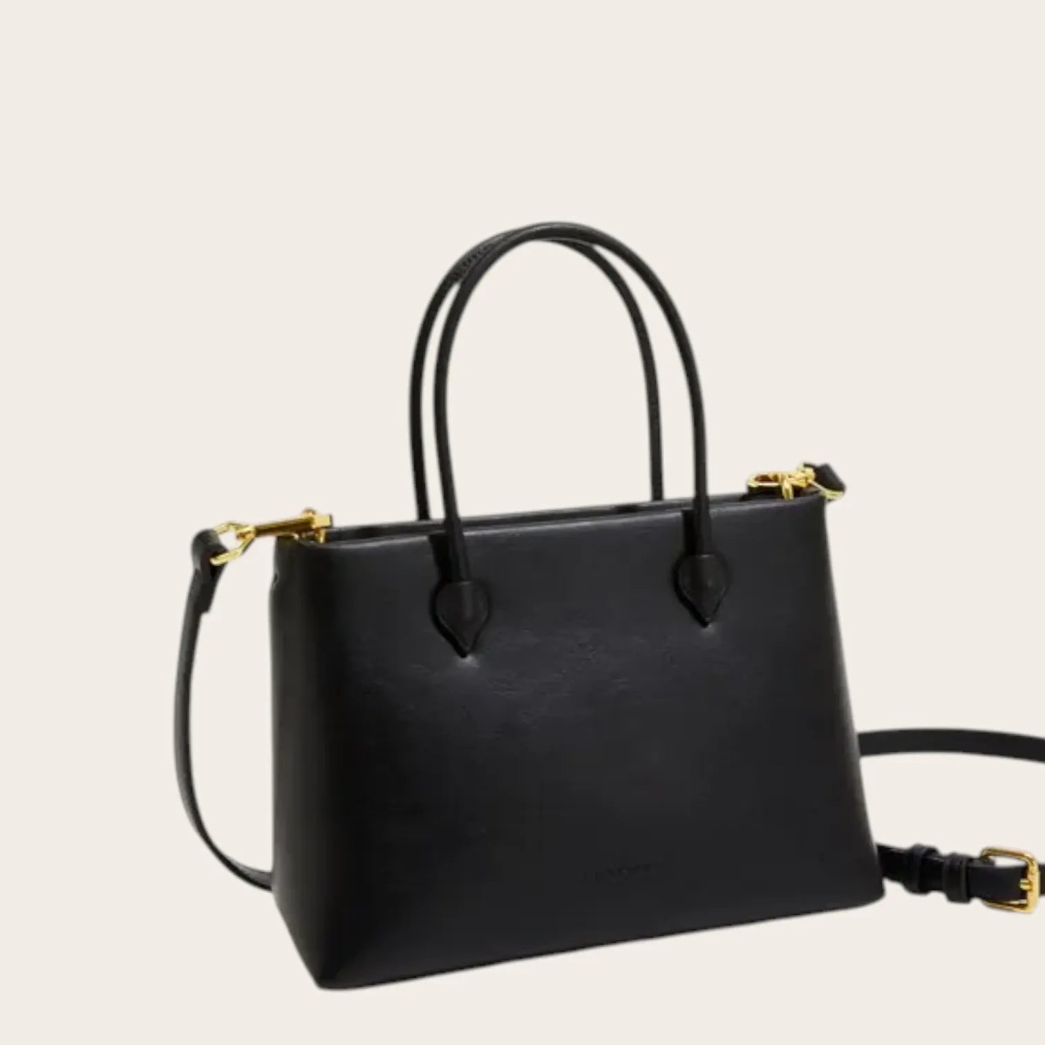 Sac a main chic cuir vegan Noir