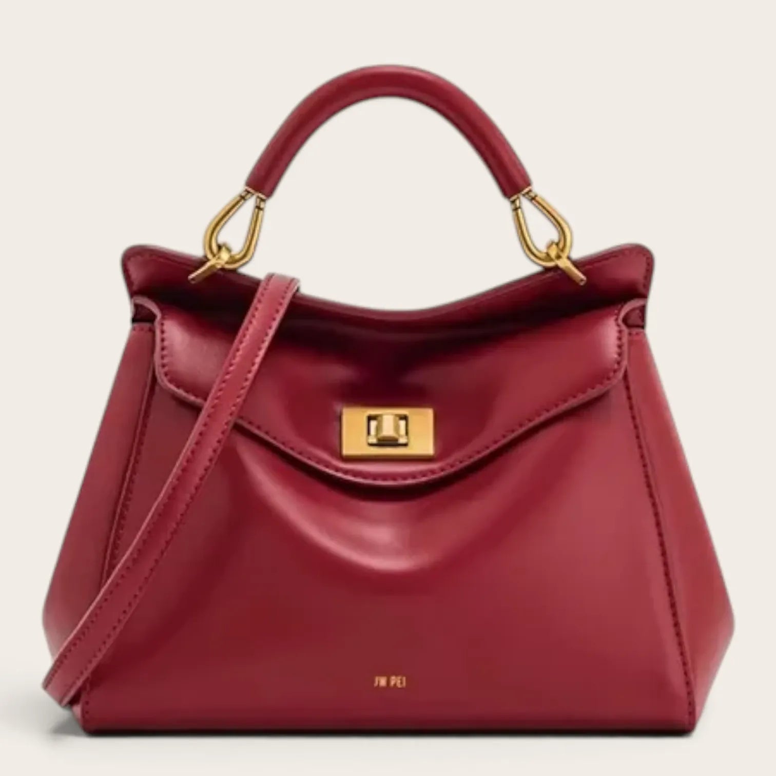 Sac a main en cuir lisse