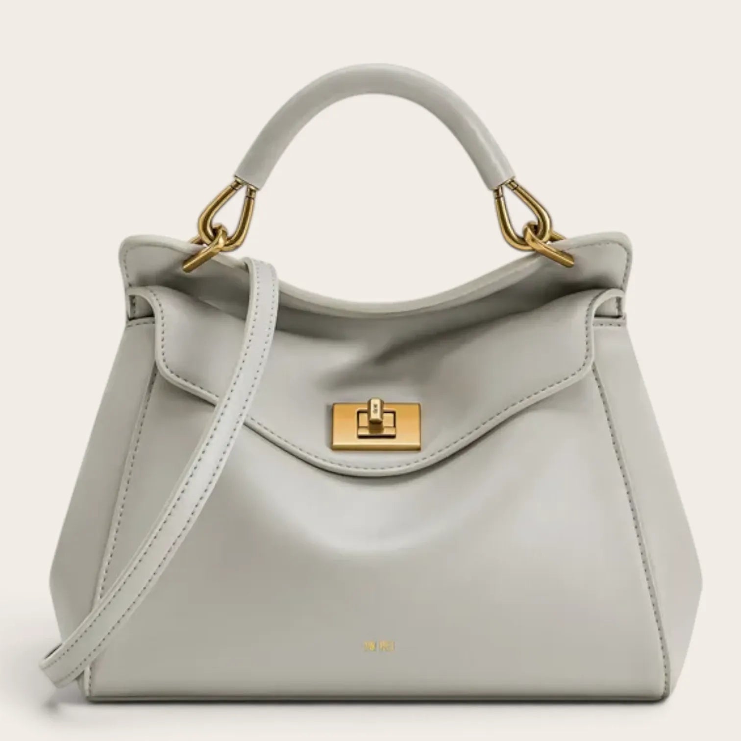 Sac a main en cuir lisse