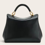 Sac a main en cuir lisse Noir