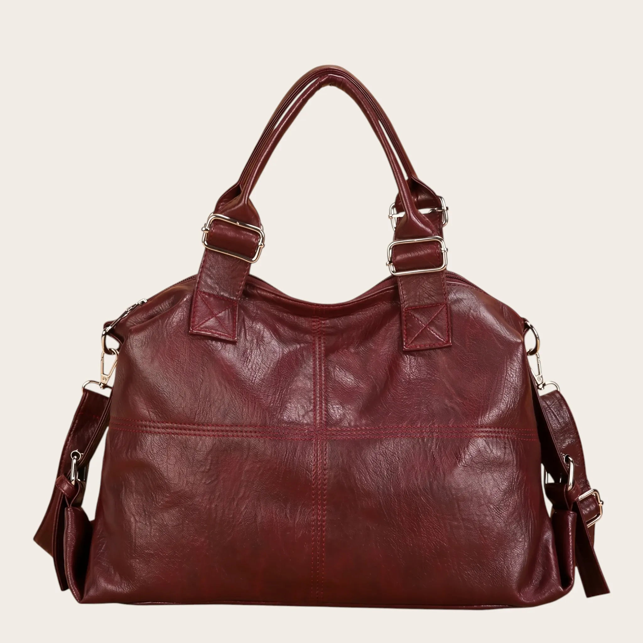 Sac a main en cuir pièce