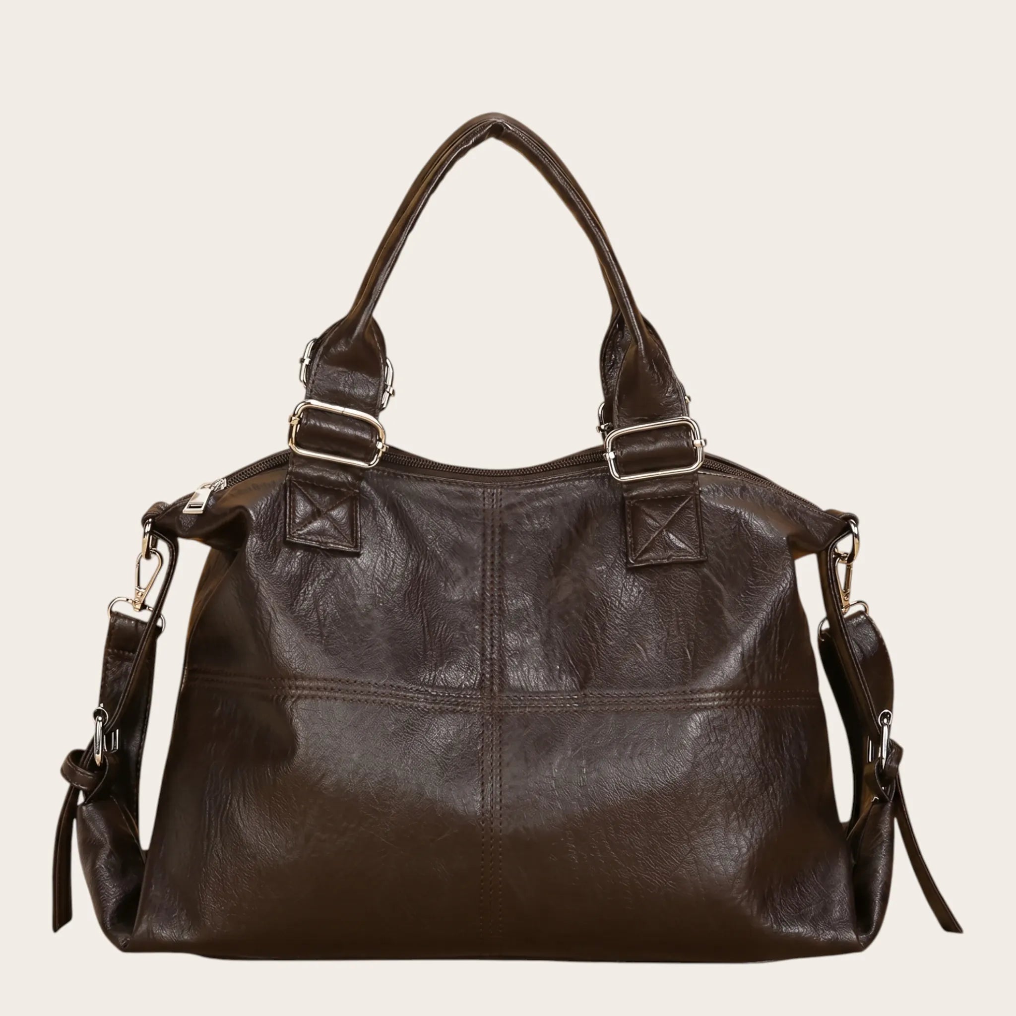 Sac a main en cuir pièce
