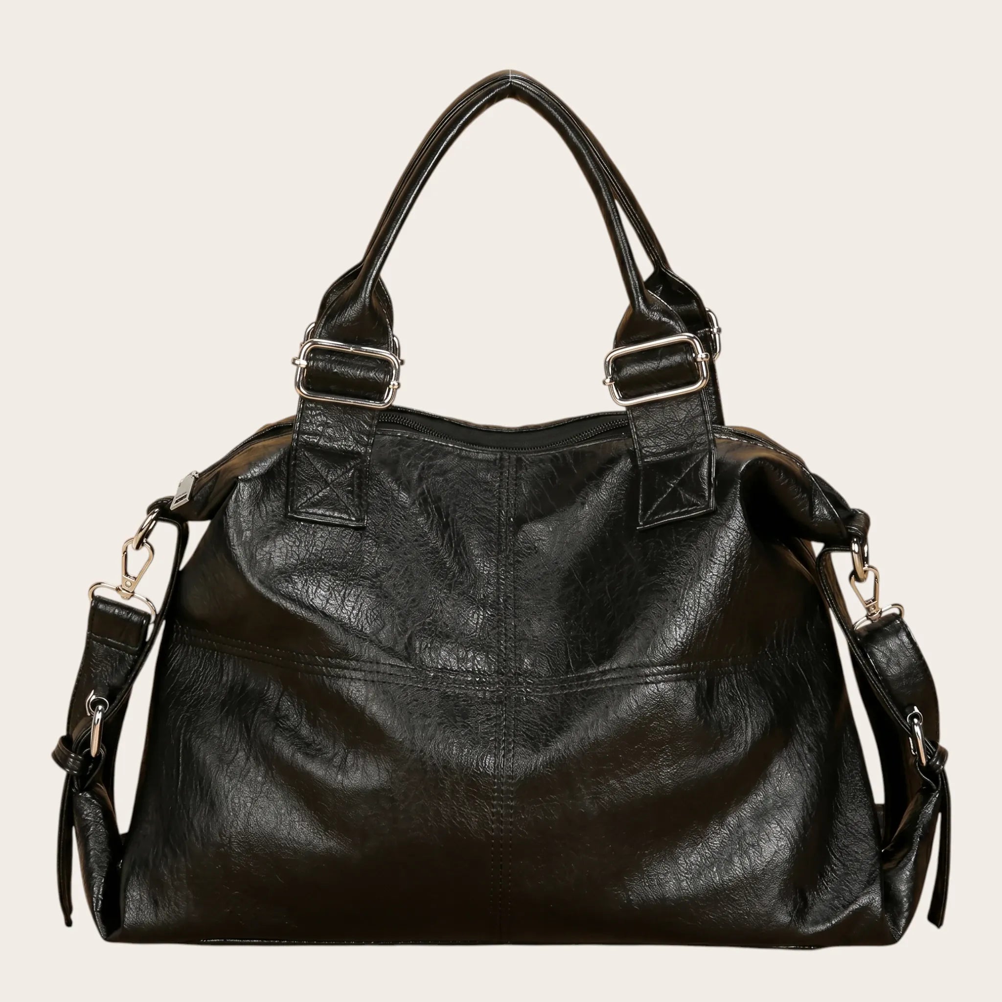 Sac a main en cuir pièce