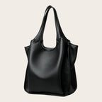 Sac a main en cuir vegan élégant Noir
