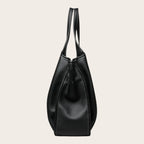 Sac a main en cuir vegan élégant Noir