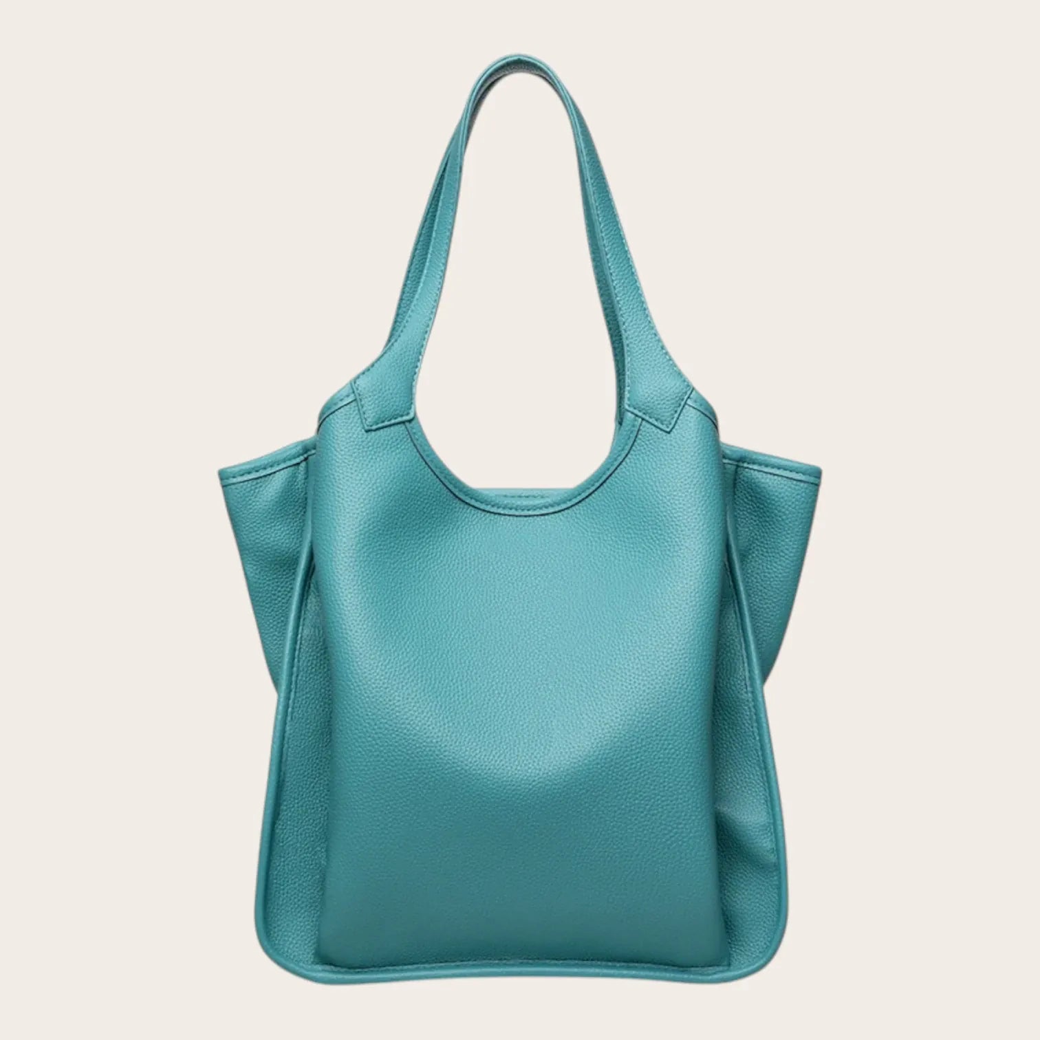 Sac a main en cuir vegan élégant Bleu