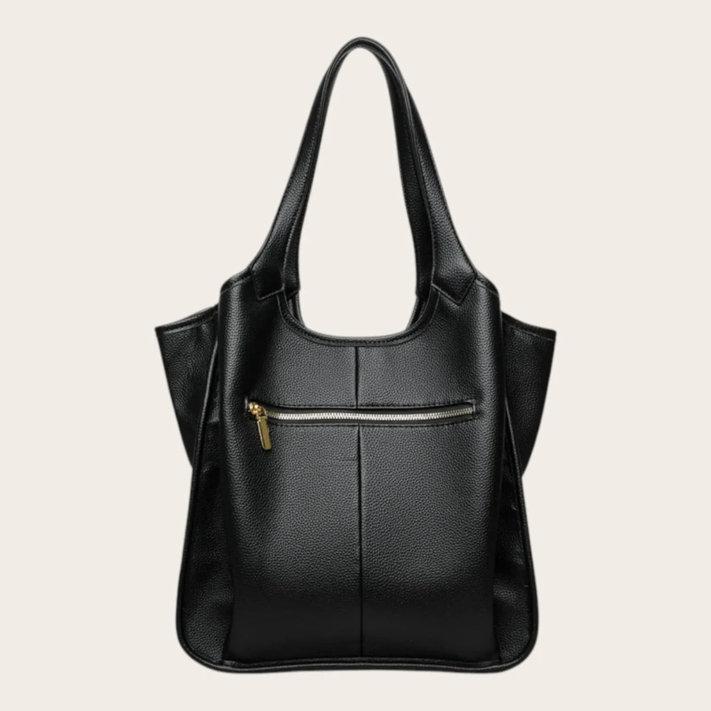 Sac a main en cuir vegan élégant Noir
