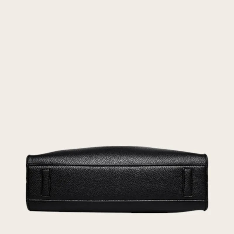 Sac a main en cuir vegan serpentin Noir