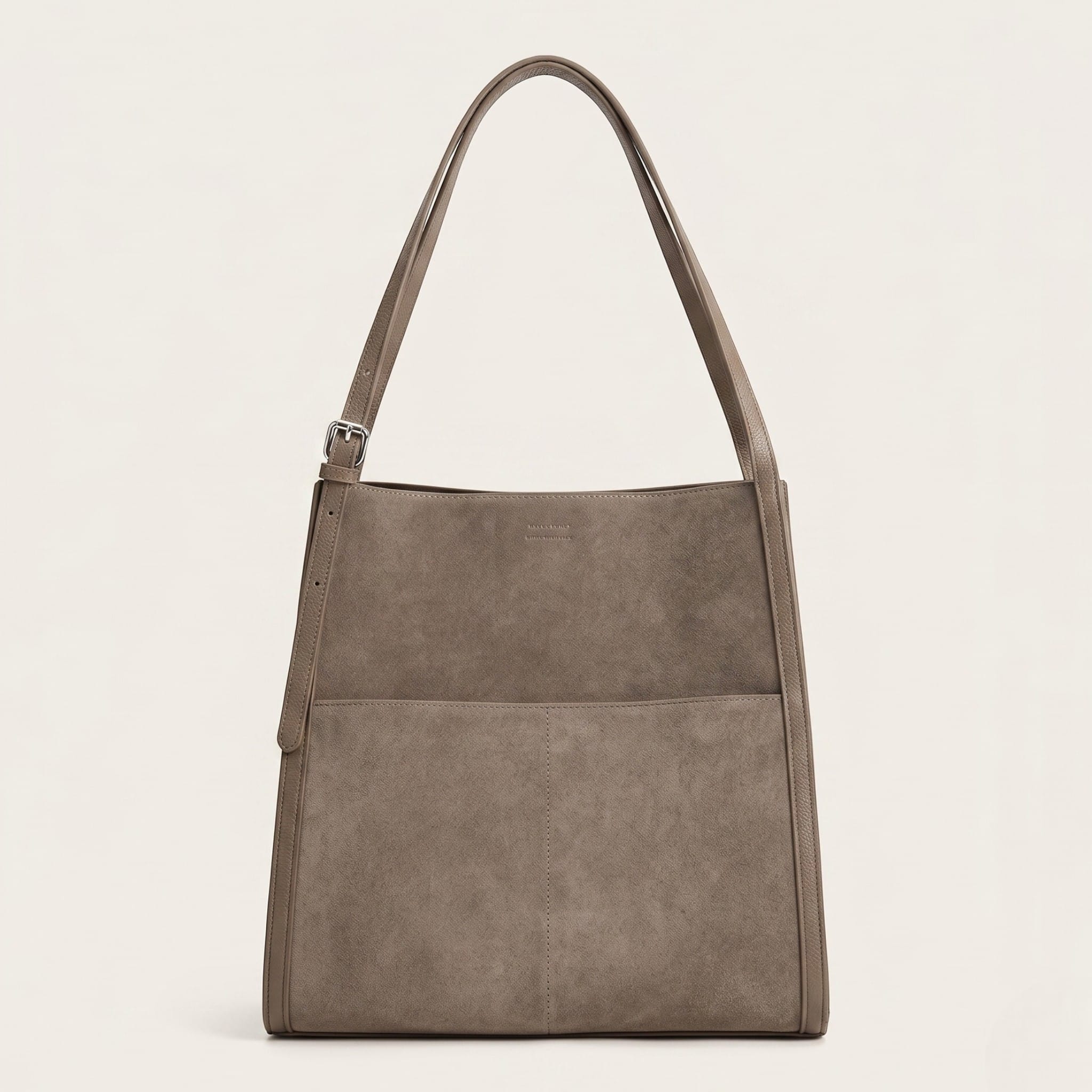 Sac a main pavé en suède Khaki