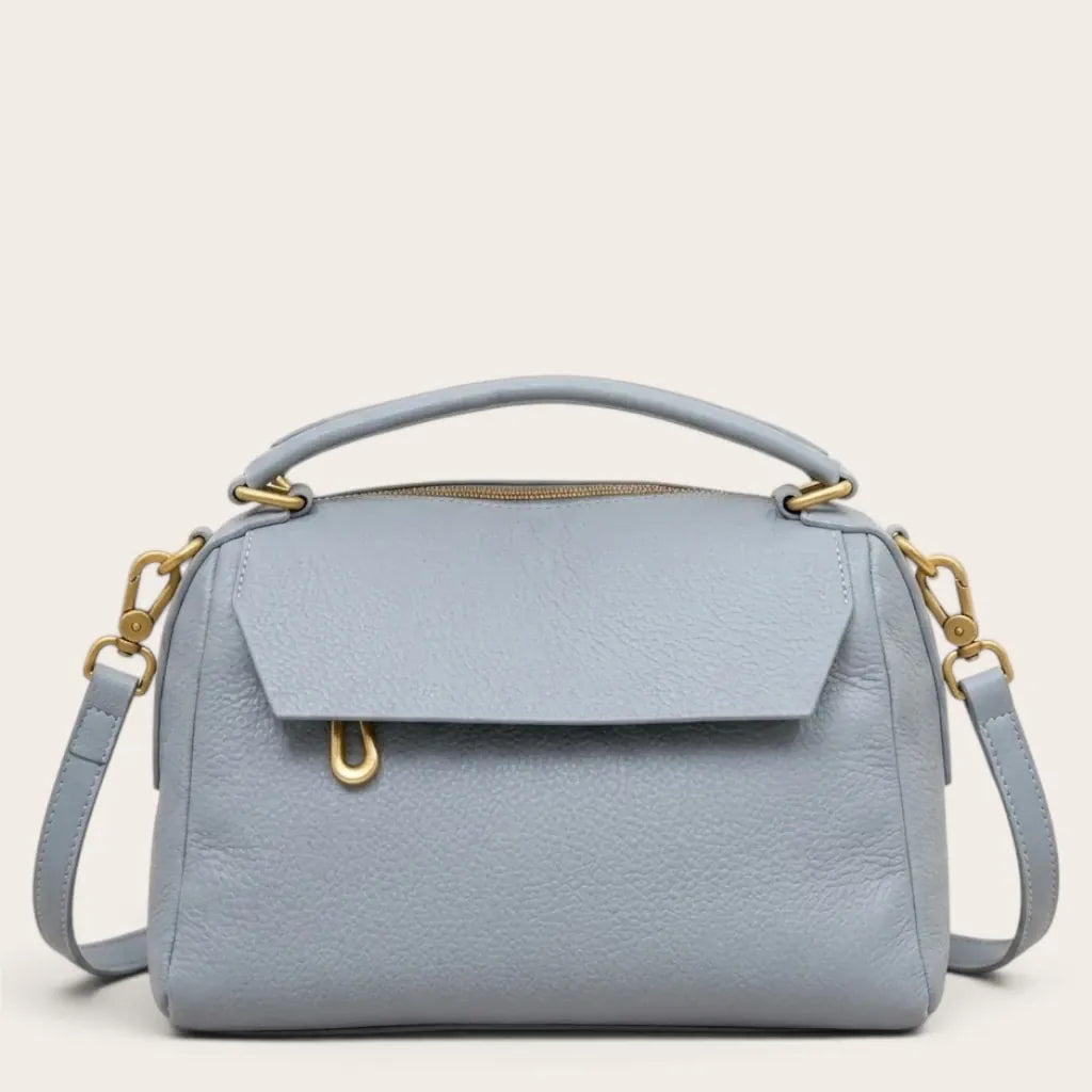Sac bandoulière boston cuir