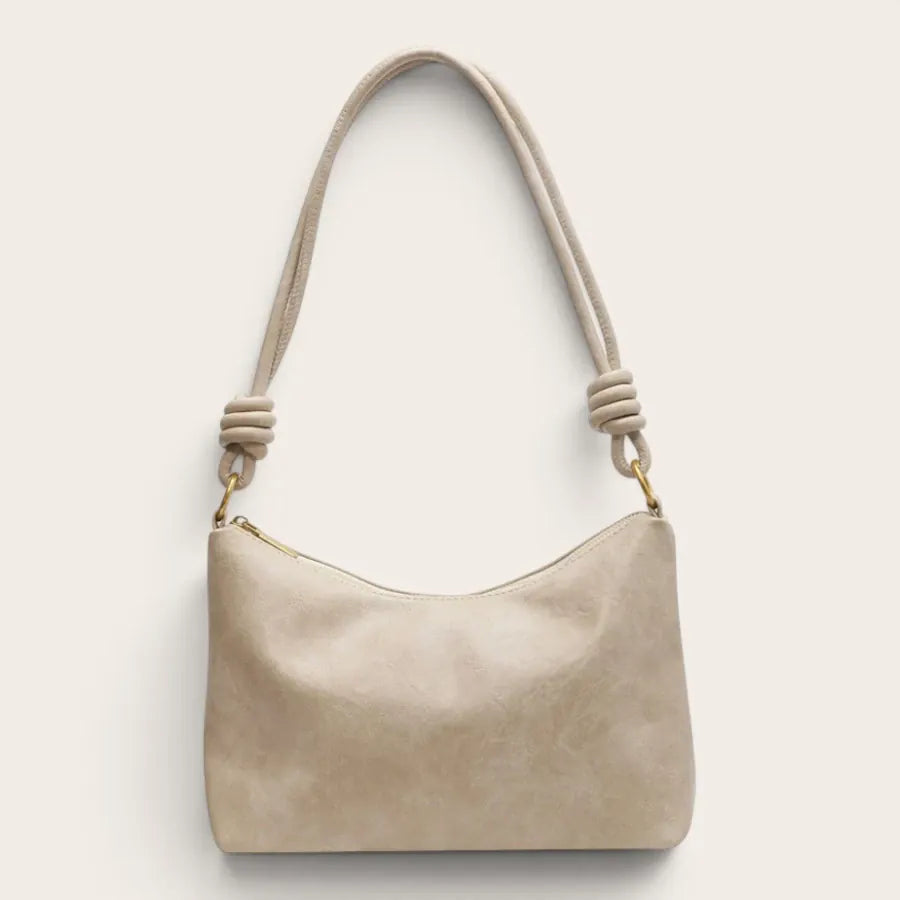 Sac bandoulière corde cuir vegan