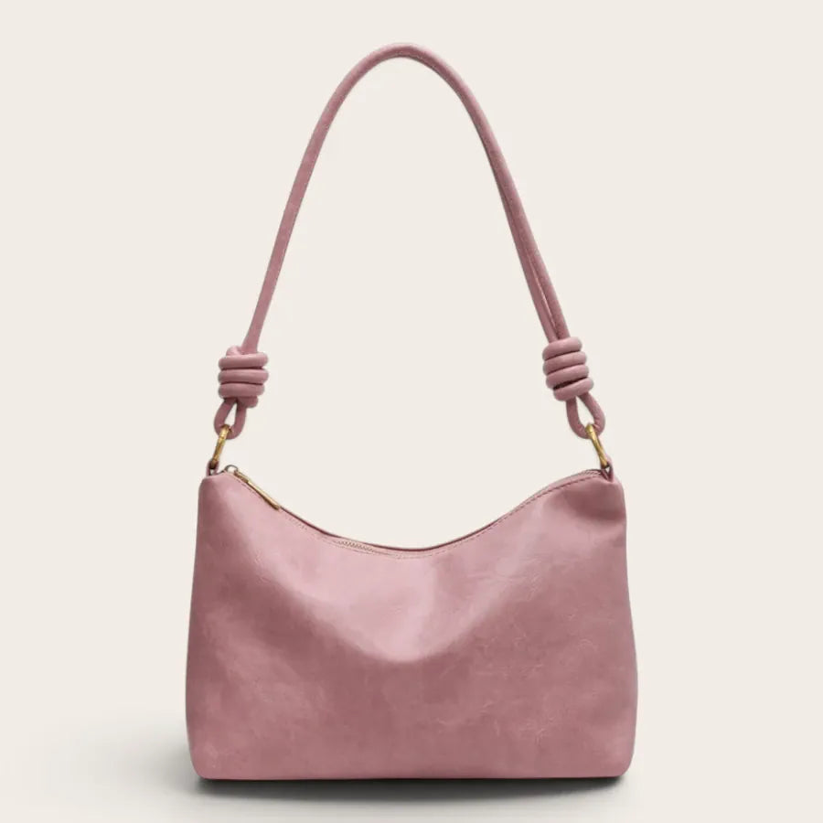 Sac bandoulière corde cuir vegan
