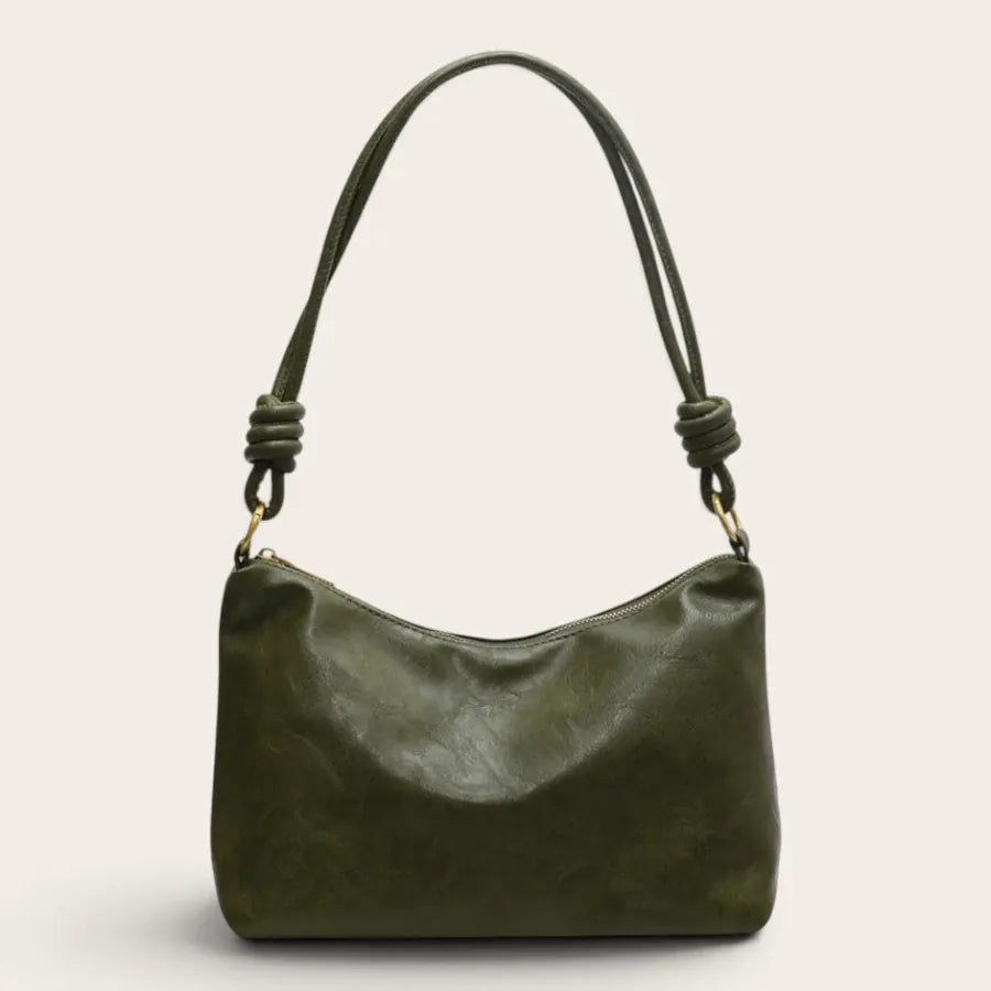Sac bandoulière corde cuir vegan
