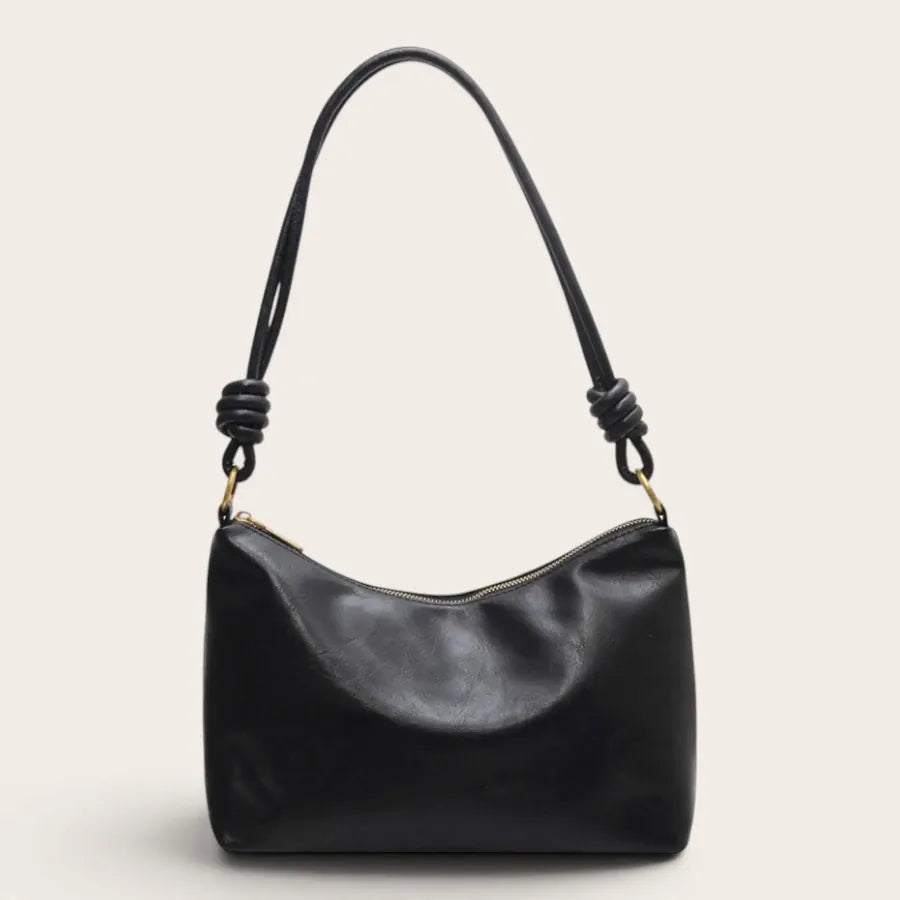 Sac bandoulière corde cuir vegan