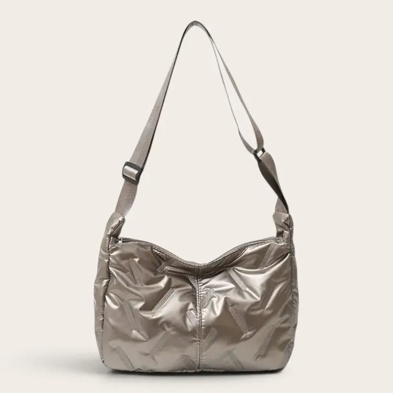 Sac bandoulière doudoune nylon
