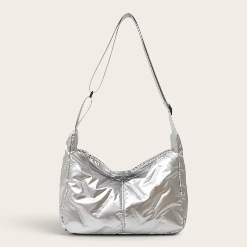 Sac bandoulière doudoune nylon