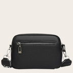Sac bandoulière large femme Noir