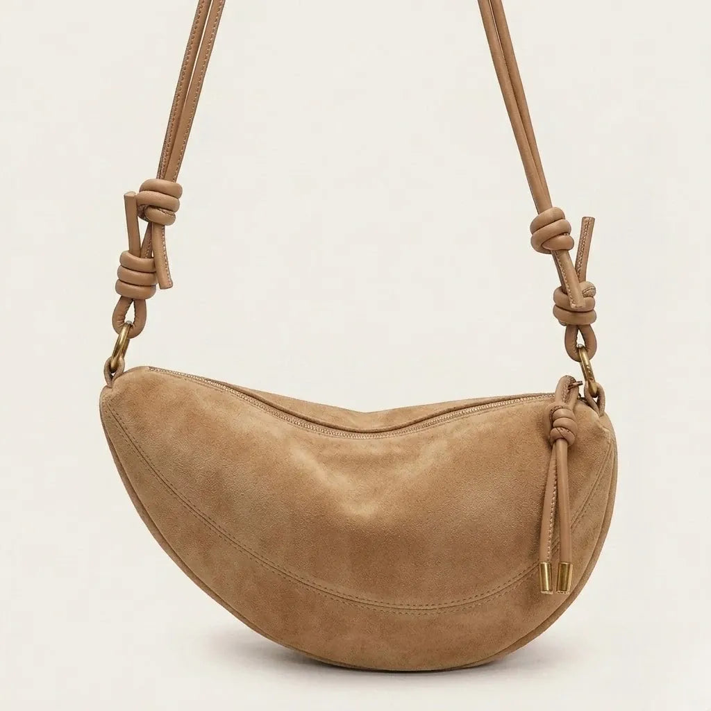 Sac bonbon daim vegan demi-lune