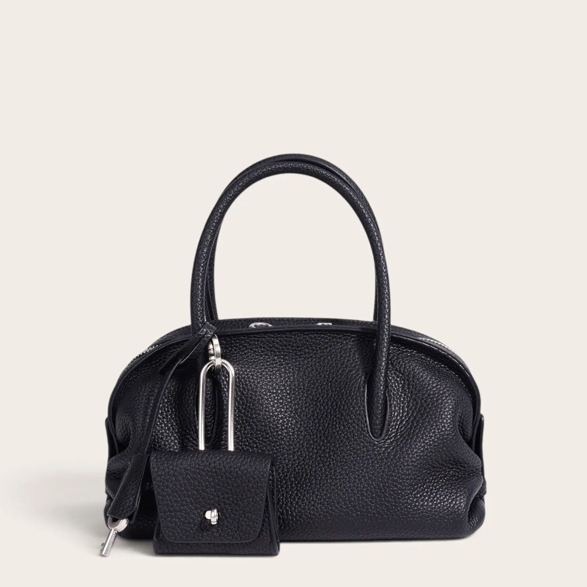 Sac bowling litchi coréen Noir