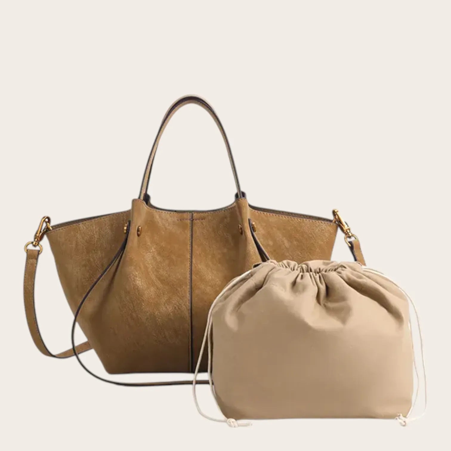 Sac cabas ailes bandoulière