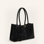Sac cabas east-west sangle nouée Noir