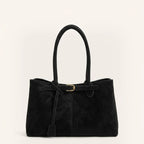 Sac cabas east-west sangle nouée Noir
