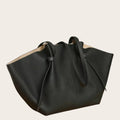 Sac cabas en cuir grainé