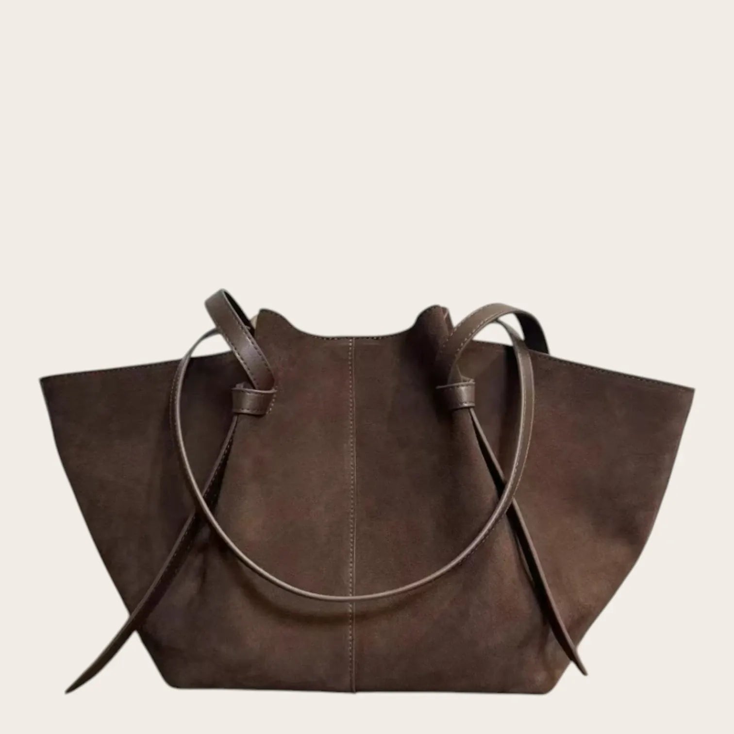 Sac cabas en cuir grainé