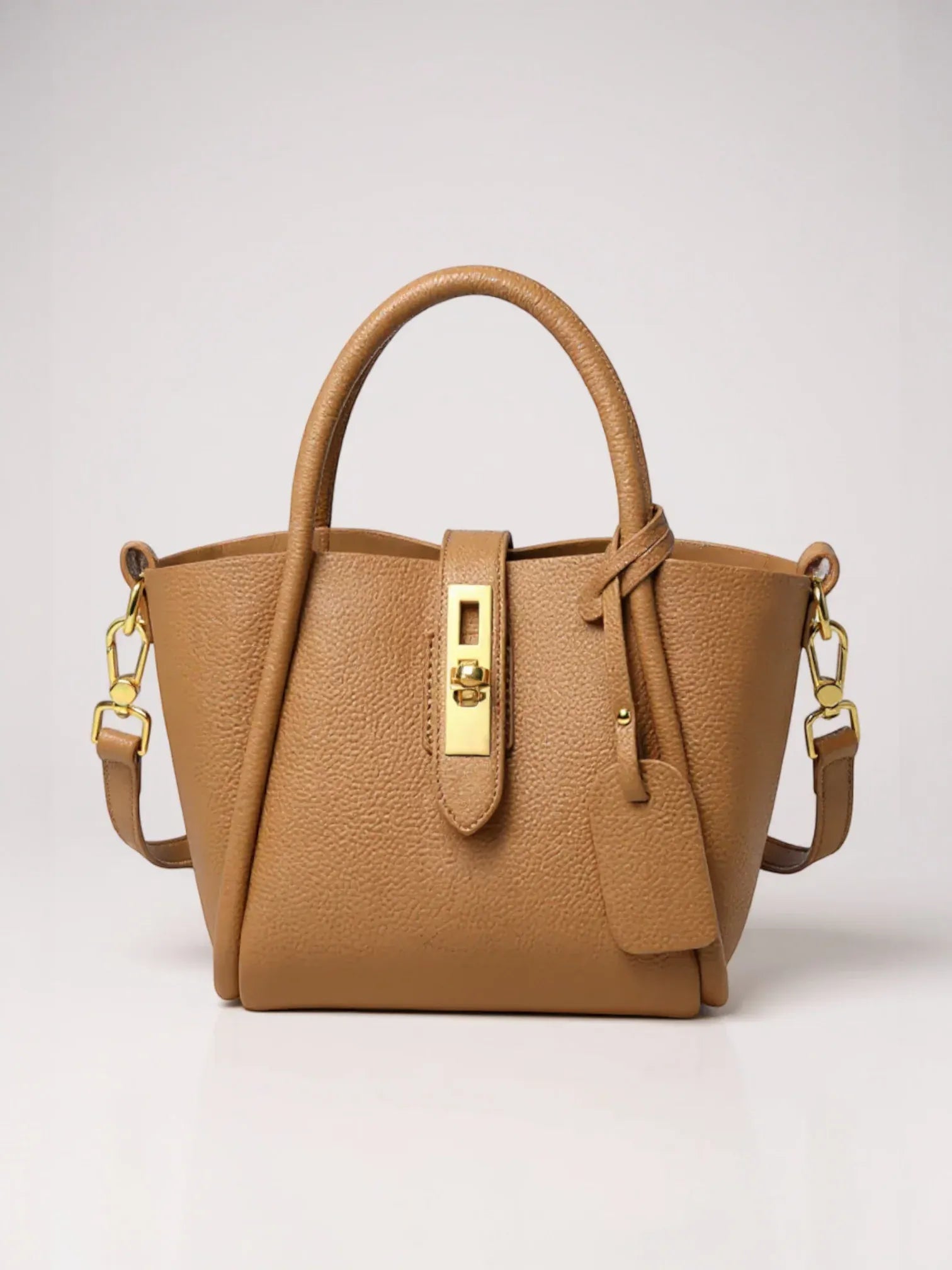 Sac cabas seau Marron