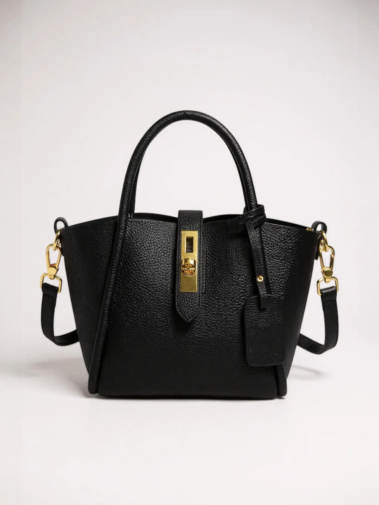 Sac cabas seau Noir
